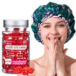Hair Vitamin Capsules Manufacturer - 40 Capsules with Moroccan, Macadamia & Avocado Oils