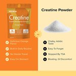 Creatine Monohydrate Gummies Manufacturer - Private Label, Orange Flavor, Gluten-Free