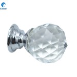 玻璃把手厂家-可定制30mm水晶圆球门把手