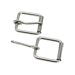 Roller Buckle Manufacturer - OEM 1 Inch Iron Roller Belt Buckle Nickel