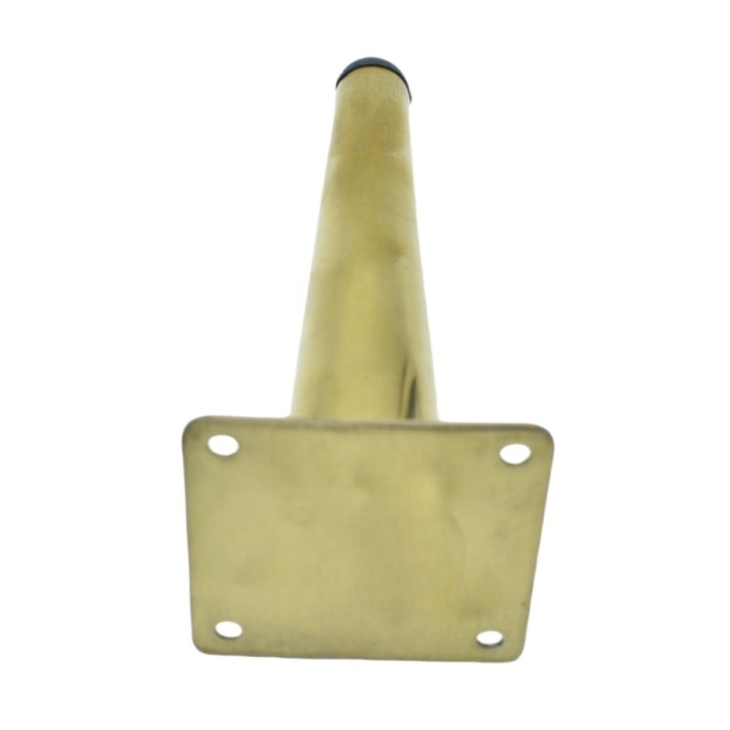 Sofa Leg Manufacturer - OEM 150mm Gold Metal Modern Dining Chair Leg