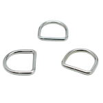 D Ring Buckle Factory - OEM 1inch Nickel Plated Metal Dog Collar Buckle