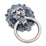Door Knocker Manufacturer - OEM Antique Brass Lion Head Alloy Knocker