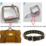 Belt Buckle Factory - OEM Strong Nickel Plated 20mm Metal Roller Hardware