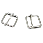 Roller Buckle Manufacturer - OEM 1 Inch Iron Roller Belt Buckle Nickel
