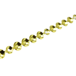 Upholstery Tack Factory - OEM 11mm Golden Domed Glossy Metal Stud Strips