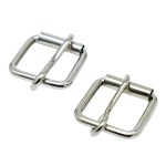 Belt Buckle Factory - OEM Strong Nickel Plated 20mm Metal Roller Hardware