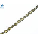 Upholstery Nail Strip Factory - OEM 9.5mm Iron Old Gold 1Meter Continuous Strip