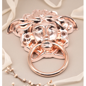 Door Knocker Factory - OEM 95mm Rose Gold Medusa Handles for Furniture
