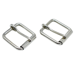 Roller Buckle Manufacturer - OEM 1 Inch Iron Roller Belt Buckle Nickel