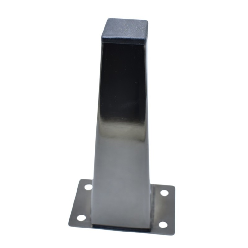 Table Legs Factory - OEM 150mm Gun Black Industrial Metal Chair Legs