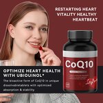 Coenzyme Q10 Softgels Manufacturer - Private Label & Heart Health Support 120pcs