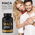 Ginseng Maca Root Capsules Manufacturer - High Dose for Energy & Immunity Support