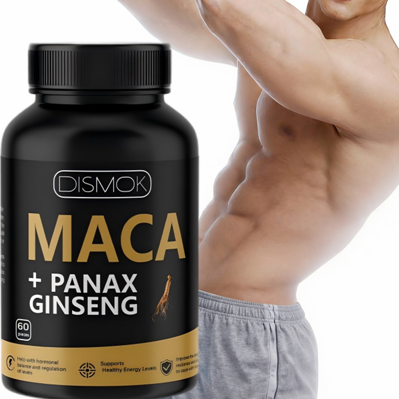 Maca Root Ginseng Extract Capsules Manufacturer - For Men's Health & Hormone Balance