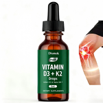 Vegan Vitamin D3 K2 Drops Manufacturer - Menaquinone-7 for Bone Density & Immunity