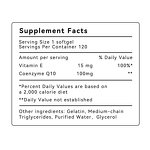 Coenzyme Q10 Softgels Manufacturer - Private Label & Heart Health Support 120pcs