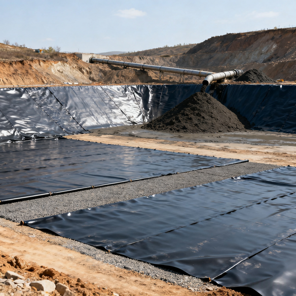 HDPE Geomembrane Manufacturer - Customizable Size for Reservoir Dam and Landfill