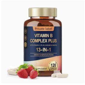Vitamin B Complex Capsules Manufacturer - 13-in-1 Organic Supplement for Energy & Immunity