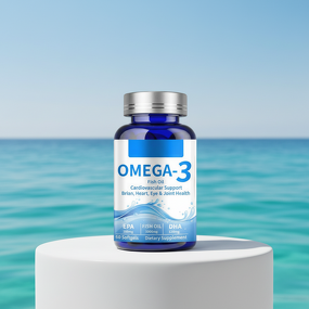 Fish Oil Softgel Capsules Manufacturer - 1000mg Omega 3 with EPA & DHA & Private Label