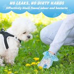 Dog Poop Bags Manufacturer - Biodegradable Leak Proof, 15 Bags per Roll