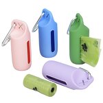 Pet Poop Bag Holder Manufacturer - Custom Logo Waterproof Silicone Dispenser