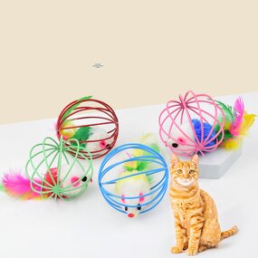 Metal Cat Toy Manufacturer - Durable Eco-Friendly Mini Cage for Interactive Play & Stress Relief