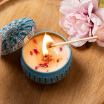 Soy Wax Candle Manufacturer - Premium Natural Aromatherapy Tin for Holidays