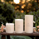 Pillar Candles Manufacturer - 10cm Ivory Classic Cylinder for Wedding Party