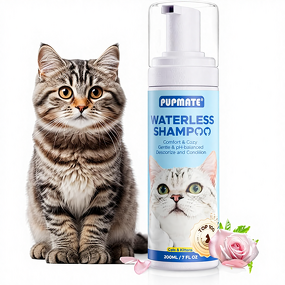 Cat Waterless Shampoo Manufacturer - No Rinse Hypoallergenic Formula for Odor Control