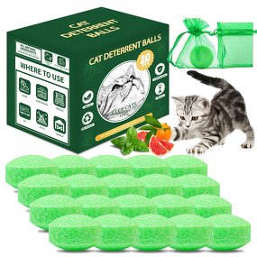 Cat Deterrent Balls Manufacturer - Natural Oil for Outdoor Lawn & Indoor Garden
