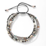Rice Bead Bracelet Manufacturer - OEM Bohemian Hand Woven Holiday Style