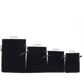 绒面袋工厂-可定制7*9CM多色防尘绒面珠宝袋