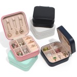Travel Jewelry Box Factory - OEM Portable PU Leather Mini Organizer Boxes