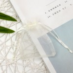 欧根纱袋厂家-可定制100个7*9透明婚礼礼品袋