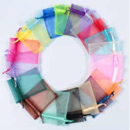 Organza Bags Manufacturer - OEM 100PCS 7*9 Sheer Wedding Favor Bags
