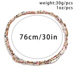 Body Chain Factory - OEM Fashion Plastic Bead Waist Chain Jewelry