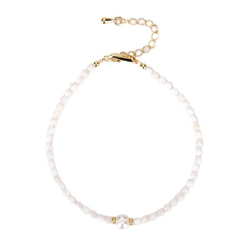 Woven Bracelet Manufacturer - OEM Simple Pearl Synthetic Beads Bracelet