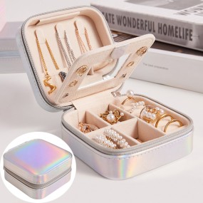 Travel Jewelry Box Factory - OEM Portable PU Leather Mini Organizer Boxes
