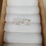 Stud Earrings Factory - OEM Gold Plated Irregular Dainty Hypoallergenic