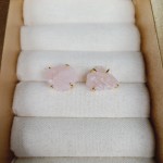 Stud Earrings Factory - OEM Gold Plated Irregular Dainty Hypoallergenic