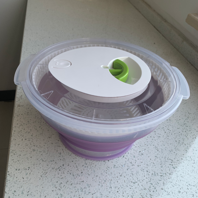 Folding Drain Basket Manufacturer - Adjustable Silicone Sink Colander