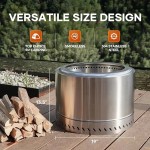 Smokeless Firepit Manufacturer - Outdoor Patio Fire Pit with Stand
