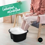 Foot Soaking Tub Manufacturer - Plastic Pedicure Spa Basin with Handle