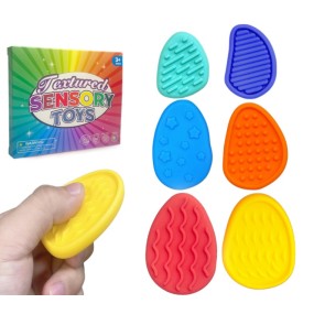 Fidget Toys Supplier - Silicone Textured Worry Stones