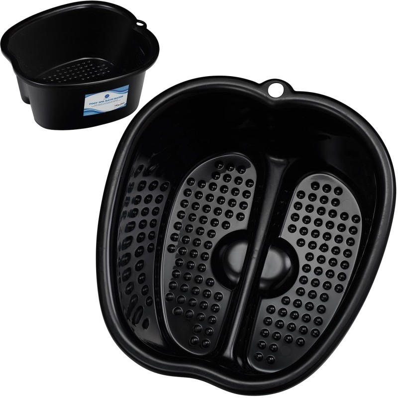 Foot Soaking Tub Manufacturer - Plastic Pedicure Spa Basin with Handle