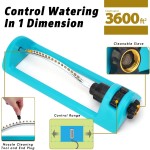 Lawn Sprinkler Manufacturer - Oscillating 18 Hole Brass Nozzle