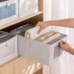 Linen Closet Organizer Manufacturer - Foldable Bins with Clear Window