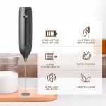 Mini Milk Frother Factory - Battery-powered Handheld Mixer
