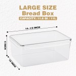 Large Bread Box Factory - 11L Airtight Bakery Container