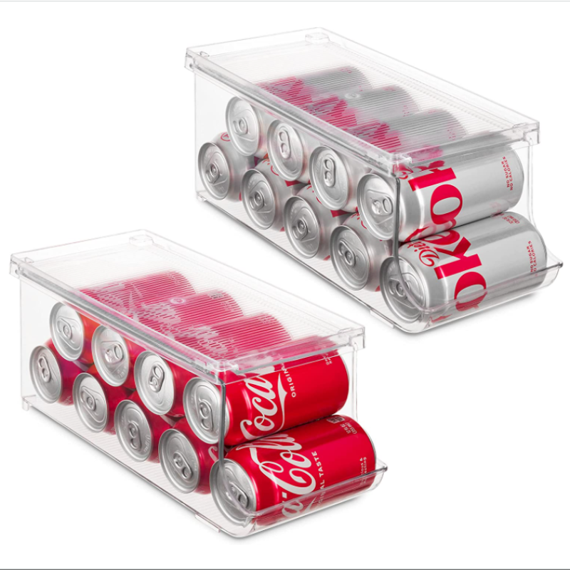 Beverage Box Factory - Transparent Fridge Can Organizer